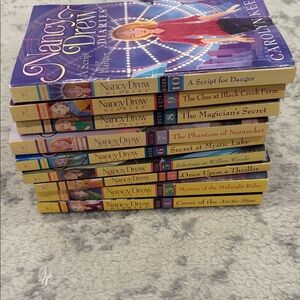 Nancy Drew Diaries Book Set for Kids - Books 1 - 10 (missing #2)